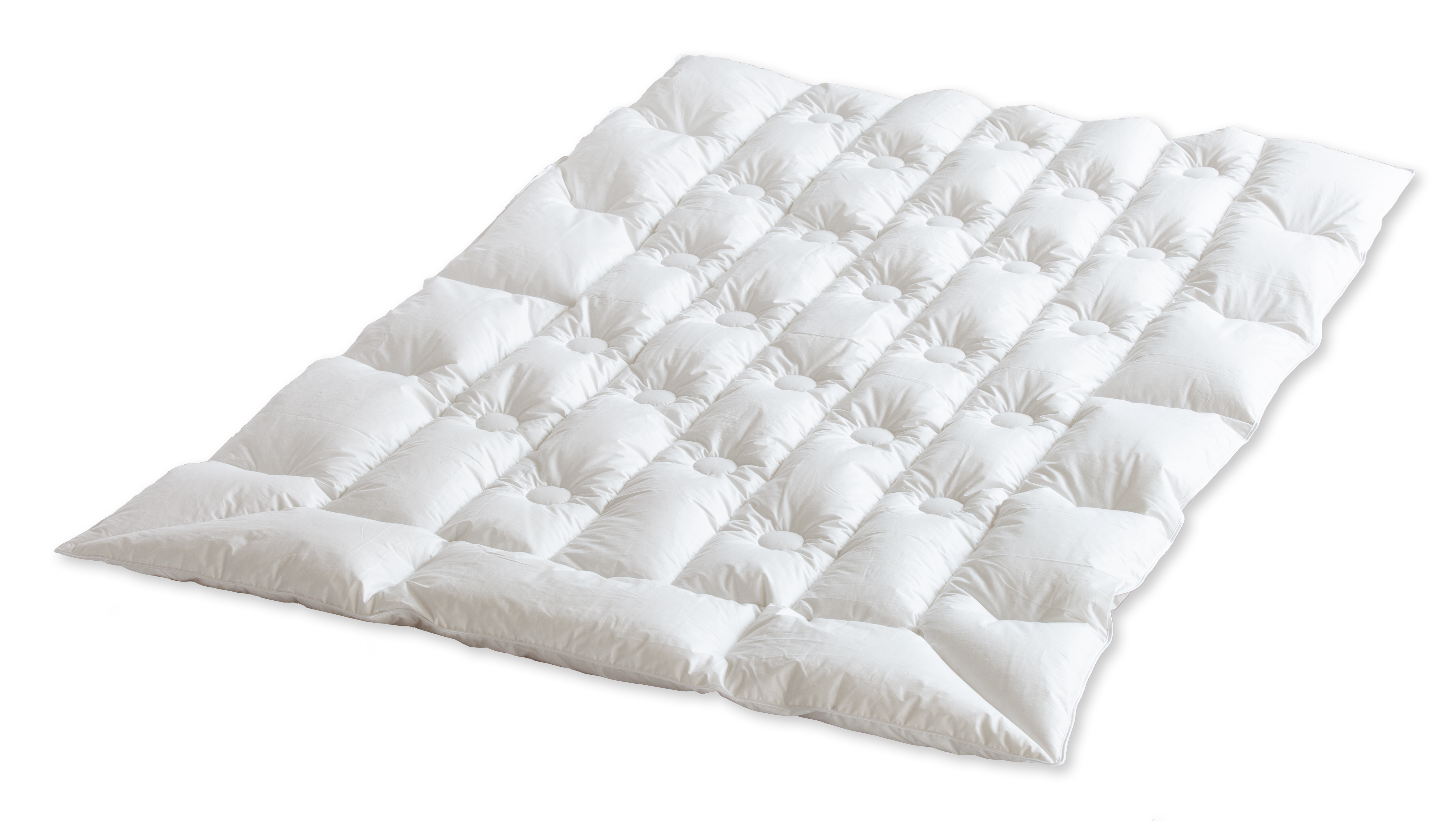Harlekin Ganzjahresbett Harmonie WK 3+ 135 x 200 WEISS